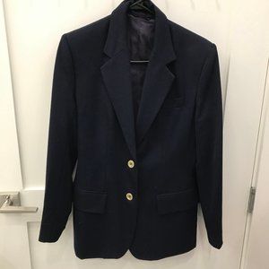 Beautiful Navy Blue Suzuya Blazer Gold Button